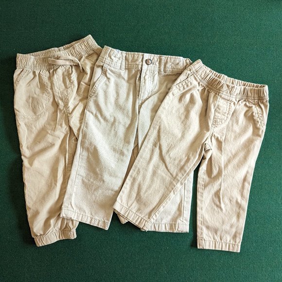 Bundle of Toddler Boy's Khaki Pants 18 Months 💙 - Picture 1 of 10